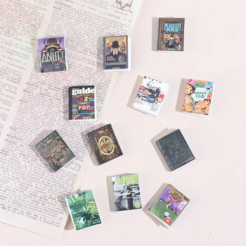 1tk Mini Raamatud, Mänguasjad 1:12 Nukumaja Kääbus mööblitarvikud Mänguasja Kaunistamiseks Eri Seeria Raamatuid Lapsed Mänguasjad