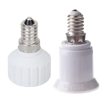 2 Tk LED Lamp Kruvi Bulb Socket Adapter Converter, E14, Et E27 & E14, Et GU10
