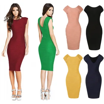 2022 Uus Mood ja Elegantne Naiste Kollane Kleit Nullist Triibuline Seksikas Õmblust Varrukateta Mini Pingul Kleit Pliiats