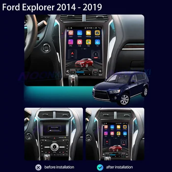 Ford Explorer 2014 2015-2019 128G Android 11.0 autoraadio Stereo Multimeedia Mängija, GPS Navigatsioon 2 Din DVD Carplay juhtseade