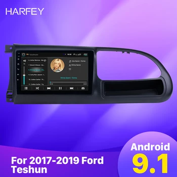Harfey HD Puutetundlik auto GPS Raadio Android 9.1 9 tolline 2017 2018 2019 Ford Teshun koos Bluetooth tugi Carplay DVR OBD2