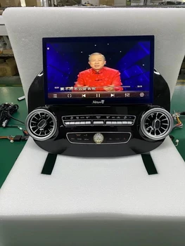 Mõeldud Mercedes BenzV Klass Vito Viana Valente Metris W447 autoraadio Koos Tesla Ekraan, GPS DVD Auto Multimeedia