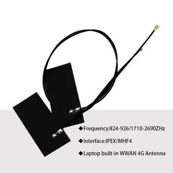 NGFF M. 2 IPEX4 8DB antenn GSM 2G 3G 4G LTE täielik bänd sülearvuti WWAN sisseehitatud FPC circuit board EM7304 EM7430 EM7455 EM7345