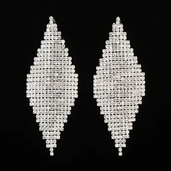 Uus Isiksus Geomeetriline Teemant Kõrvarõngad Kristall Kõrvarõngad on Naiste Euroopa ja Ameerika Fashion Fashion Kõrvarõngad Hulgimüük