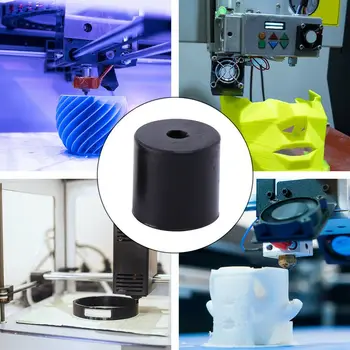 10tk Vastupidav Kulumisele vastupidav Silikoonist Professionaalne amortisaator Sooja Voodi Tasandamine 3D Printeri Osad Tasandamine Veerg