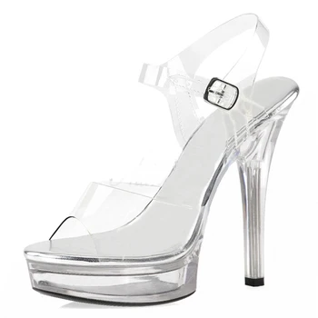 13cm kõrge kontsaga kingad lady platvorm crystal sandaalid madal hind tantsu kingad 5 tolline kõrged kontsad, seksikas strippar kingad