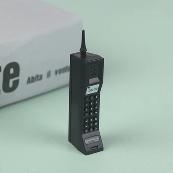 1TK Mannekeeni maja kodu sisustus retro mobiiltelefoni BB masina mudel sisustus