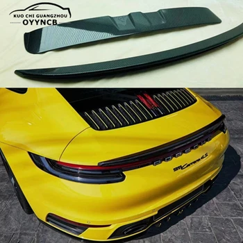 2018 - 2021 Aasta Porsche Carrera 992 SPOILER Auto Disain Carbon Fiber Tagumine Lip Katuse Spoiler Pagasiruumi Boot Tiib