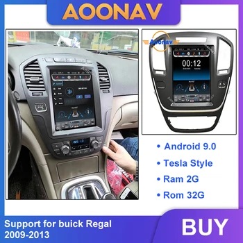 2din android autoraadio multimeedia mängija Buick Regal 2009-2013 auto autoradio GPS navigation vertikaalne ekraani MP4 mängija