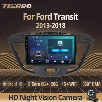 2DIN Android10.0 autoraadio Ford Transit Custom 2013-2018 Stereo Vastuvõtja GPS Navigation Auto Raadio Auto Multimeedia Mängija, IGO