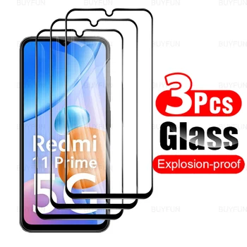 3tk HD Karastatud kaitseklaas Film Redmi 11 Prime 5G Täielikult Katta Screen Protector Film Xiaomi Xaomi Redmi 11 Prime