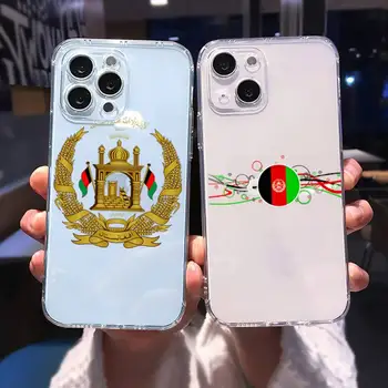 Afgha Lipu Telefon Case For iphone 13 12 11 8 7 plus mini x xs xr pro max Läbipaistev pehme