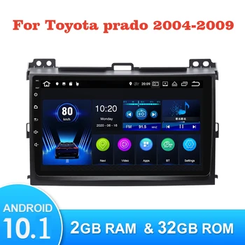 Android 11 Auto Multimeedia Mängija Toyota Land Cruiser Prado 2004-2009 Autoradio GPS Navigation Kaamera, WIFI, Auto stereo