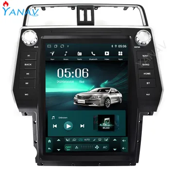 Auto Raadio 2 DIN Android Stereo Vastuvõtja-Toyota Land Cruiser Prado 2012-2014 GPS Navigation Video HD Ekraaniga Multimeedia Mängija