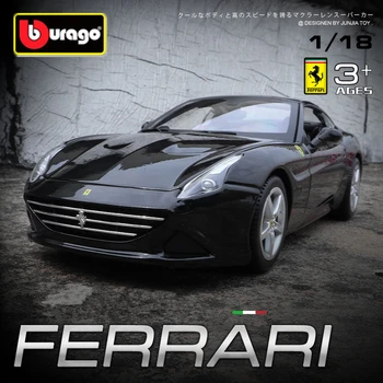 Bburago 1:18 Ferrari California T Sulamist Sportauto Mudel Diecast Metal Mänguasi Sõiduki Auto Mudeli Simulatsiooni Kogumine Laste Kingitus
