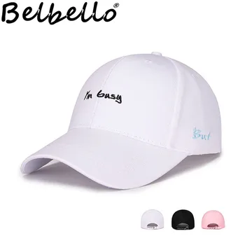 Belbello Uus stiil kevadel ja sügisel loodete praegune puuvill baseball cap meeste ja naiste armastajad vaba aja veetmise tikitud päike müts