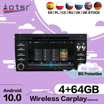 Carplay Multimedia Stereo Android Porsche Cayenne 2003 2004 2005 2006 2007 2008 2009 2010 GPS Audio Raadio Vastuvõtja juhtseade