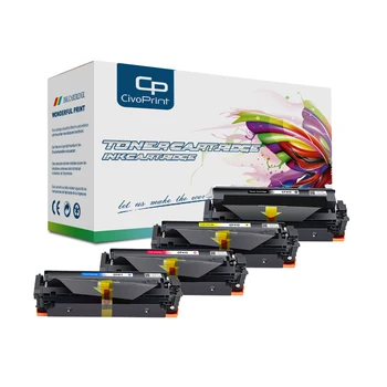 Civoprint Ühilduv toonerikassett CF410A CF410 CF411A CF412A CF413A HP Color LaserJet Pro MFP M477fnw M477fdw Printer