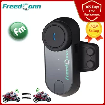 FreedConn Originaal T-COMVB Bluetooth Interphone Mootorratta Kiiver Traadita Peakomplekt Intercom 3 Rider+FM-Raadio+Kõva Pehme Mic