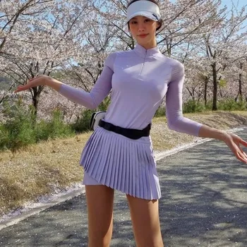 Golf Naiste Lühike Seelik Daamid Suvi Lühike Seelik, lühikesed Püksid Mood Plisseeritud Seelik naine golf kanda