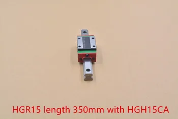 HGR15 lineaarne juhend laius 15mm pikkus 350mm koos HGH15CA algatusel slide raudtee jaoks cnc xyz axis 1tk