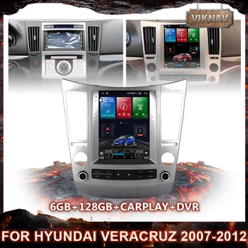 IPS Android 10.0 6+128G Auto GPS Navigatsiooni Hyundai Veracruz 2007-2012 Raadio Auto Stereo Multimeedia Video Mängija juhtseade