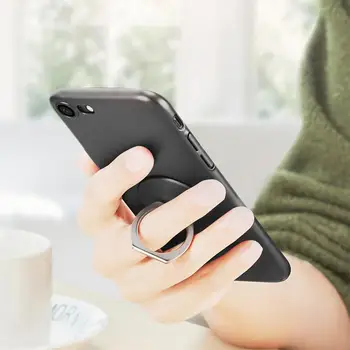 Kasulik mobiiltelefoni Ringi Omanik Korduvkasutatavad Lihtne paigaldada Anti-rooste Desktop Stand Kauakestev Mobiiltelefoni Stand Kodu