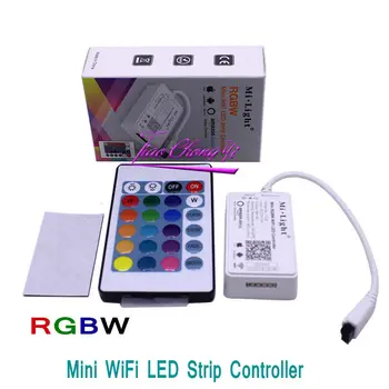 Kuum Mi Kerge RGBW WIFI Kontroller 24 Sisestage IR Remote Control Nutitelefoni 4G Compitable Koos Alexa Hääl DC12/24V Jaoks RGBW LED Ribad