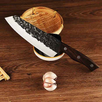 Köök Koka Nuga Sepistatud Japanes Noad Utility Noad Professionaalne Lihunik Liha Tükeldamine Cleaver Koorimine Puuvilja Konditustamise Nuga-Tööriist
