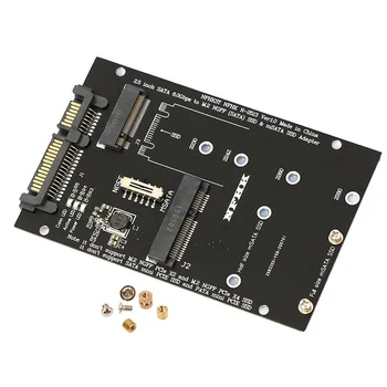 M. 2 NGFF Msata SSD SATA 7+15Pin 2.5 Adapter M2 PCI SSD Converter Ärkaja Kaart PC Sülearvuti Lisada Mälukaart kuni 6Gps