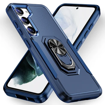 Magnet Rõngas Omanik Cell Phone Case for Samsung Galaxy S23 Ultra S22 Pluss S21 FE S20 5G A14 A54 A73 A53 A33 A13 A52S A52 Kott