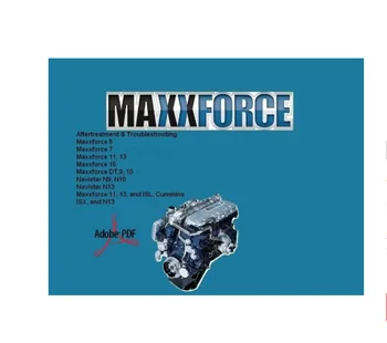 Maxxforce Teenuse Remondi Manual Diisel Mootorid Täis DVD-PDF