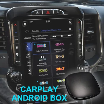 Mini Wireless CarPlay Ai Kasti Youtube ' i Netfix Android 9 4+64G Plug Mängida Dodge Ram 2500 2021 2022 Ram veoautod Smart Video Player