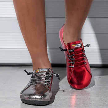 Naiste Mokassiinkingad 2021 Sügis/Kevad korterid kingad luxry brändi naiste vabaaja jalats tõsta-jalatsite pluss suurus Naiste Kingad lakknahast