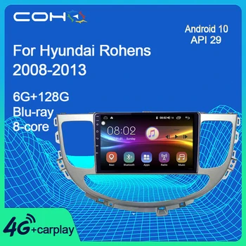 Näiteks Hyundai Rohens Genesis 2008-2013 Multimeedia Mängija, GPS Navigatsioon, Auto Audio Raadio IPS AutoRadio Android 10 6+128G