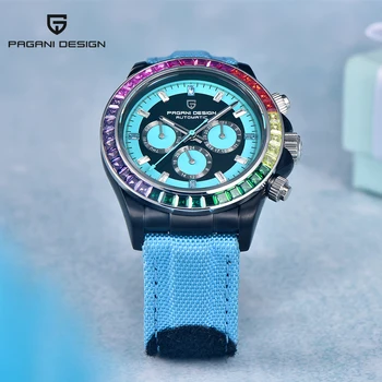 Pagani disain 2022 neutraalne juhuslik mood 40mm quartz watch sapphire 100m veekindel multi-funktsiooni koodi vaadata renogio mangio
