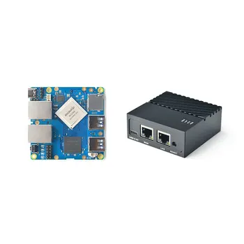 R4S Mini Kaasaskantav Reisi Ruuteri OpenWRT Koos Dual-gbit / s Ethernet Pordid 4GB LPDDR4 asub RK3399 Soc asjade interneti