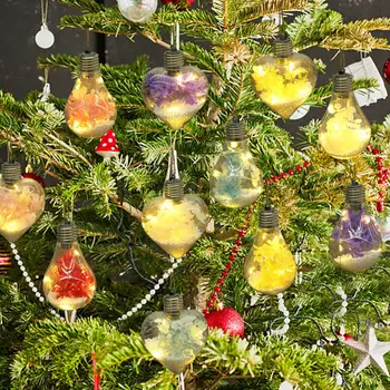 Suur jõuluehe Purunemiskindlast PET Jõulud Hõõguv Pall jõulupuud Hõõguv Baubles Rippuvad Decor
