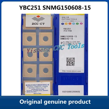 Tasuta Kohaletoimetamine ZCC CT YBC251 SNMG150608-15 YBC251 100% Originaal brändi CNC tera