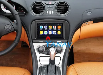 Tesla stiilis Auto Navigatsiooni GPS-Mercedes-Benz sl500 2003 muutmata navigatsiooni multimeediasüsteem (Raadio Stereo carplay