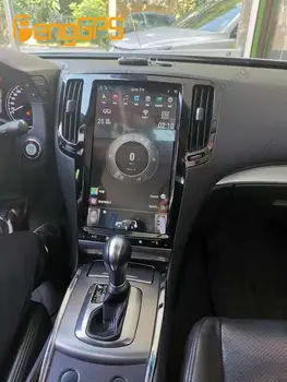 Tesla Stiilis Vertikaalne Ekraani Infiniti G37 G35 G25 G37S Q60S 2007 - 2013 autoraadio Multimeedia Video Mängija, Navigatsiooni GPS 2din