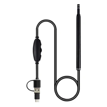 Top 3 In 1 Multifunktsionaalne USB-Kõrva Puhastamine Endoscope Mini Kaamera HD Earwax Eemaldamise Tööriist