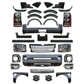 Täieliku Autobiograafia Ees Taga Bumper For Land Rover Discovery Body Kit LR3 Uuendada 2014 LR4 Facelift Konverteerimise