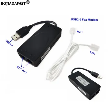 USB-Faks-Modem Dual RJ11 Port Helistaja ID Dial Up 56K V. 92 V. 90 Conexant 93010 Toetada WINDOWS 11 10 8 7 Linux