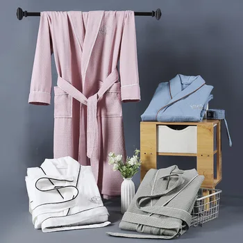 Vahvel Kimono Hommikumantel Kleit Rüü Vabaaja Homewear Pikad Varrukad Nightgowns Intiimne Pesu Kevadel, Sügisel Uus Magada Set Nightwear