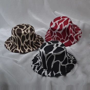 Värvikas Mini Mütsi Leopard Printida Väike Embrüo Müts Naistele Ornament klambri külge Müts Diy Käsitöö Alasti Müts Christmas 5 Tk/palju