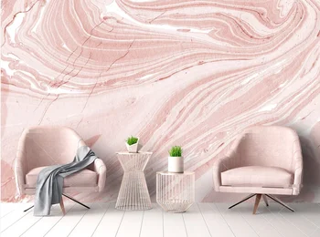 XUE SUCustom suur tapeet seinamaaling roosa kivi tekstuur marmor mustri read Põhjamaade TV taust seina