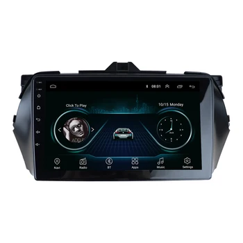 2 Din Auto Raadio Sidekirmega sobivad SUZUKI ALIVIO CIAZ 2015 Kriips Paigaldamine Trim kit Raami Stereo GPS DVD-Mängija Paneeli 9 tolli 2