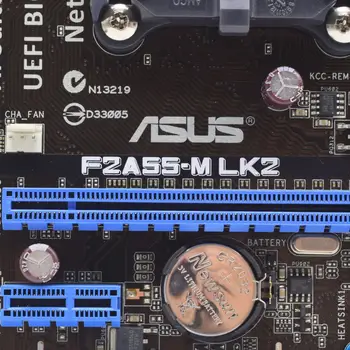 ASUS F2A55-M LK2 Emaplaadi DDR3 Emaplaadi FM2 AMD Toetada AthlonX2 370K A8-5600K Protsessoriga AMD A55 VGA USB2.0 SATA2 PCI-E 3.0 2