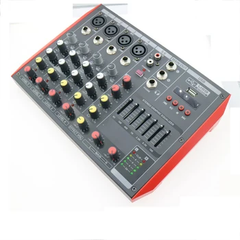 MiCWL YAMAH MG6 6 Mikrofoni Kanal Live Audio Mixing Console DJ Mikser 48V Phantom Saada 7 EQ USB TAPE 2